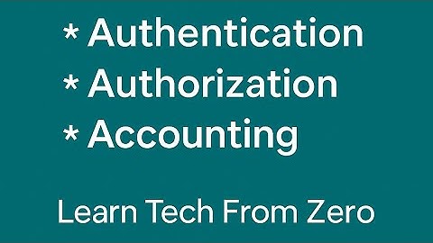 CompTIA Security plus, SY0-701, Free full course, 1.2 AAA