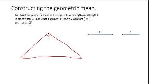 Constructions Involving Special Segments (Geometry)