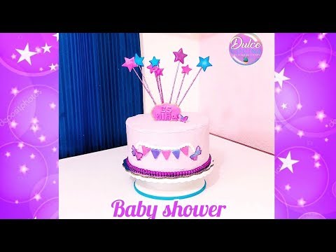 Pastel Para Baby Shower Nina Pan De Mantequilla Baby Shower