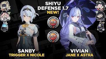 NEW Shiyu Defense 1.7 Cycle 2 Stage 6-7 | M0S0 Sanby & Vivian + Jane | Zenless Zone Zero 1.7