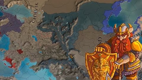 Dwarvish empire - Anbennar mod - EU4 timelapse