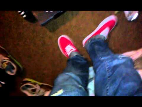 Red/white Vans Authent...