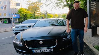 Таксуєм на Jaguar XJL в суботу | Скоро вже буде паска | Київ 2024