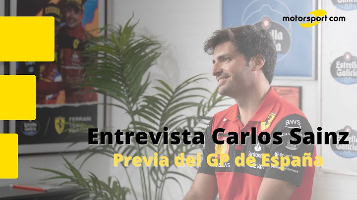 🗣️ Entrevista de CARLOS SAINZ antes del GP de ESPAÑA... ¡A por la primera victoria! 🏆💭