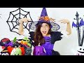 MINHA DECORAÇÃO DE HALLOWEEN FOFINHO E BRILHANTE!!! ★ Bruxinha Lucinda Decora minha casa no Canadá