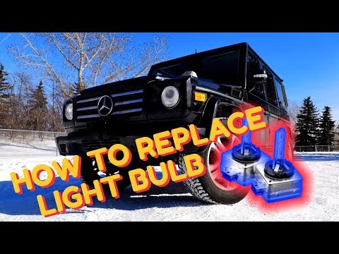 💡🛠️  Mercedes G WAGON Light Bulb Replace HOW TO | W463 Mercedes Benz | 2011