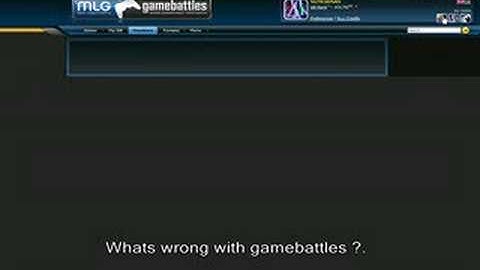 What is wrong with gamebattles? I Think its Working Now !
