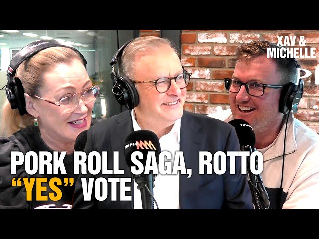 Anthony Albanese On Pork Roll Saga, Rotto & “Yes” Vote | Xav & Michelle | Triple M