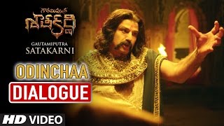 Odinchaa Dialogue | Gautamiputra Satakarni dialogues | Balakrishna, Shriya | Krish