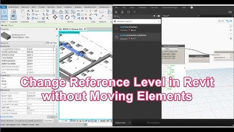 Change Reference Level in Revit without Moving Elements | Change Family Level Reference | BIM ALL