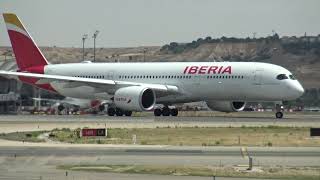 Iberia Airbus 350-900 Ec-Oes Taxing Madrid Barajas Lemd