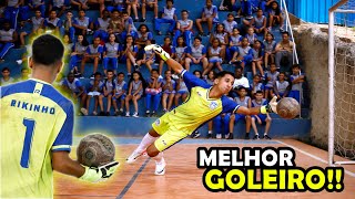 FUI O GOLEIRO E SALVEI O TIME NA FINAL DO INTERCLASSE ‹ Rikinho ›