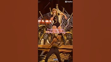 Your name your taylor swift song