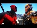 DEADPOOL VS DEATHSTROKE - EPIC BATTLE