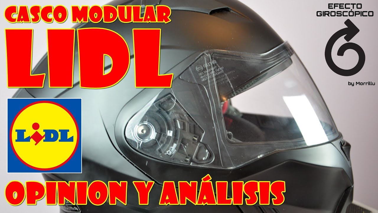 casco modular LIDL: opinión, prueba y (S01 EP03) - YouTube