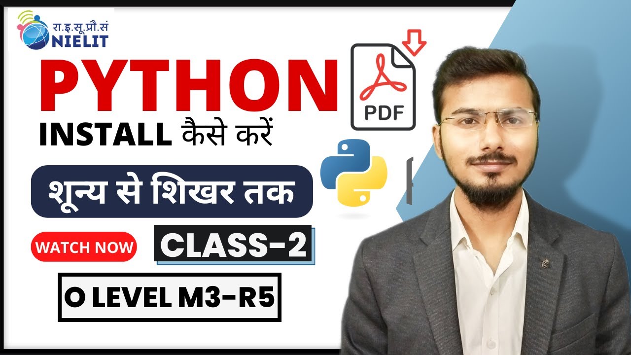 Python O level Full course in Hindi | Python for beginners in Hindi ...