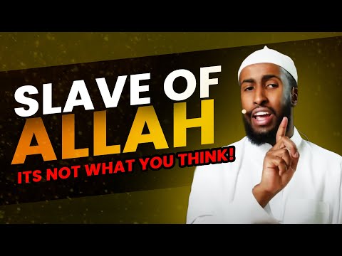 Slave Of Allah Misunderstood In English عبد الله Ustadh AbdulRahman Hassan
