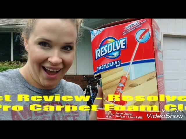 Resolve, easy clean pro, Unboxing 