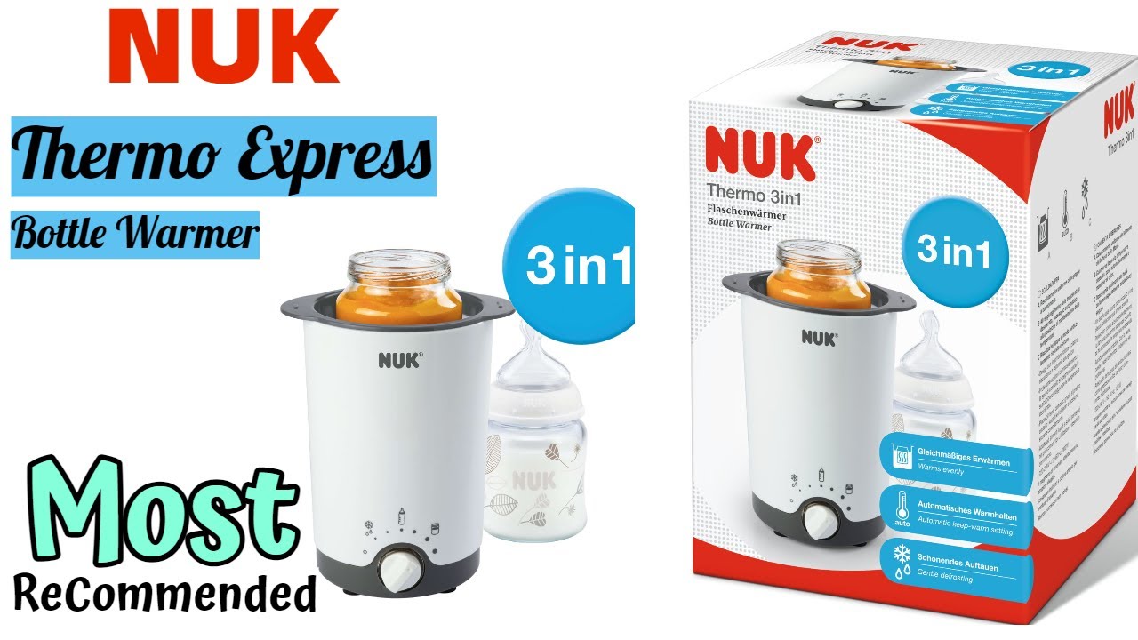 How Does Nuk Thermo Express Bottle and Food Warmer Work?? | NUK | Let's  Shop | New Product| Tutorial - YouTube