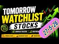 Tomorrow Watchlist Stocks 🔥 | 14 High Probability Setups for Tomorrow Market 📈
