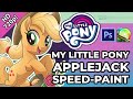 My Little Pony: Applejack Speed-Paint (Digital)