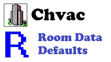 Elite Software Chvac Load Calculations - Setting Room Data Default Values