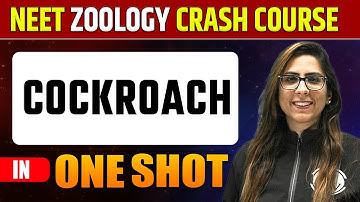 COCKROACH in 1 Shot | Pure English | Everything Covered | NEET Crash Course