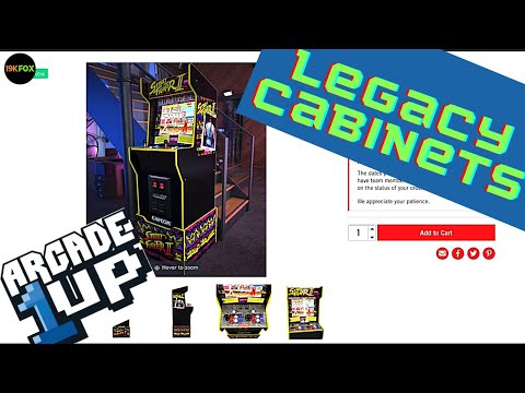 Arcade1up NEW Cabinets Leaked Online!! from 19kfox