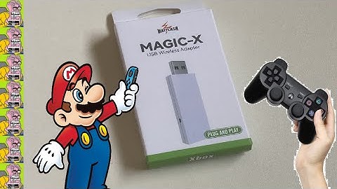 How to Connect a Playstation or Nintendo Switch controller to Xbox - MAGIC-X USB Wireless Adapter