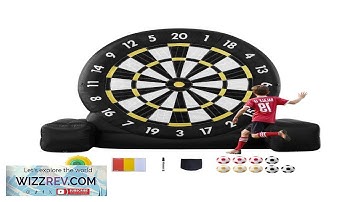 VEVOR Inflatable Soccer Dart Board over 10 ft High Giant Soccer Dart