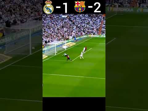 Real Madrid VS Barcelona 2008 La Liga Highlights #youtube #shorts #football