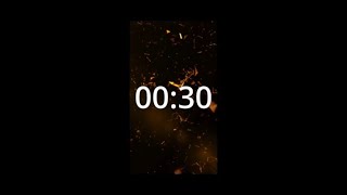 30 Seconds of Tranquility: A Countdown Timer with Soothing Soundscape #countdown #timer