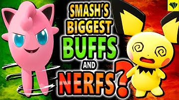 The Top 10 BUFFS & NERFS In Smash Ultimate