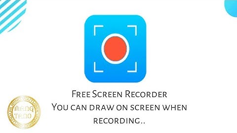 Screen Recorder | You can draw on Screen