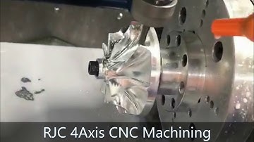 Turbine 4Axis CNC machining
