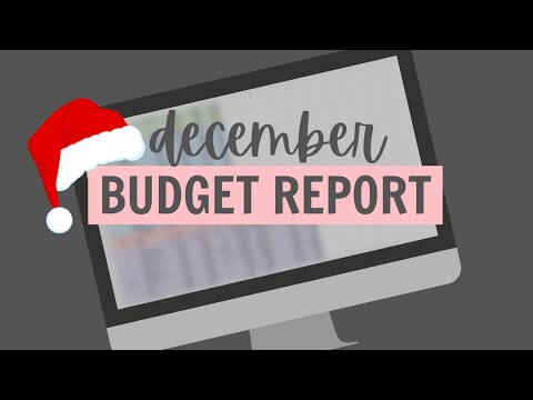 December Budget Wrap Up 