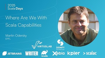 Martin Odersky： Where Are We With Scala