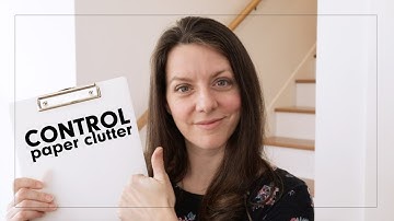 CONTROL PAPER CLUTTER | Mega Motivation
