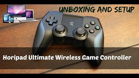 HORIPAD ULTIMATE Wireless Game Controller for iPhone | iPad | iPod | Apple TV Unboxing and Setup