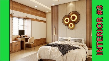 INTERIOR #3 SKETCHUP VRAY  BEDROOM RENDER SETTING TUTORIAL