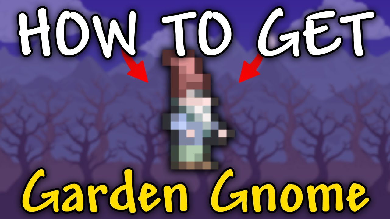 How to Get Garden Gnome in Terraria 1.4.4.9 Garden Gnome Terraria
