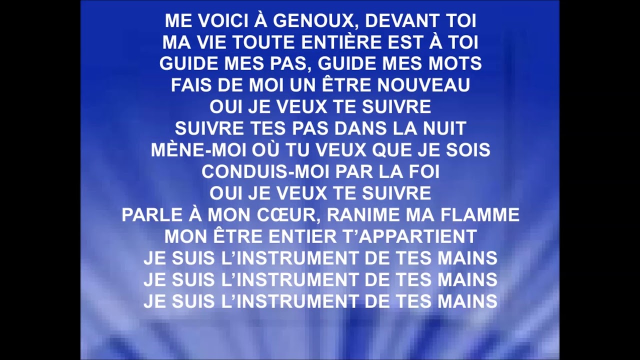 OUI JE VEUX TE SUIVRE Georges Ellyott YouTube Oui je veux te suivre georges ellyott youtube
