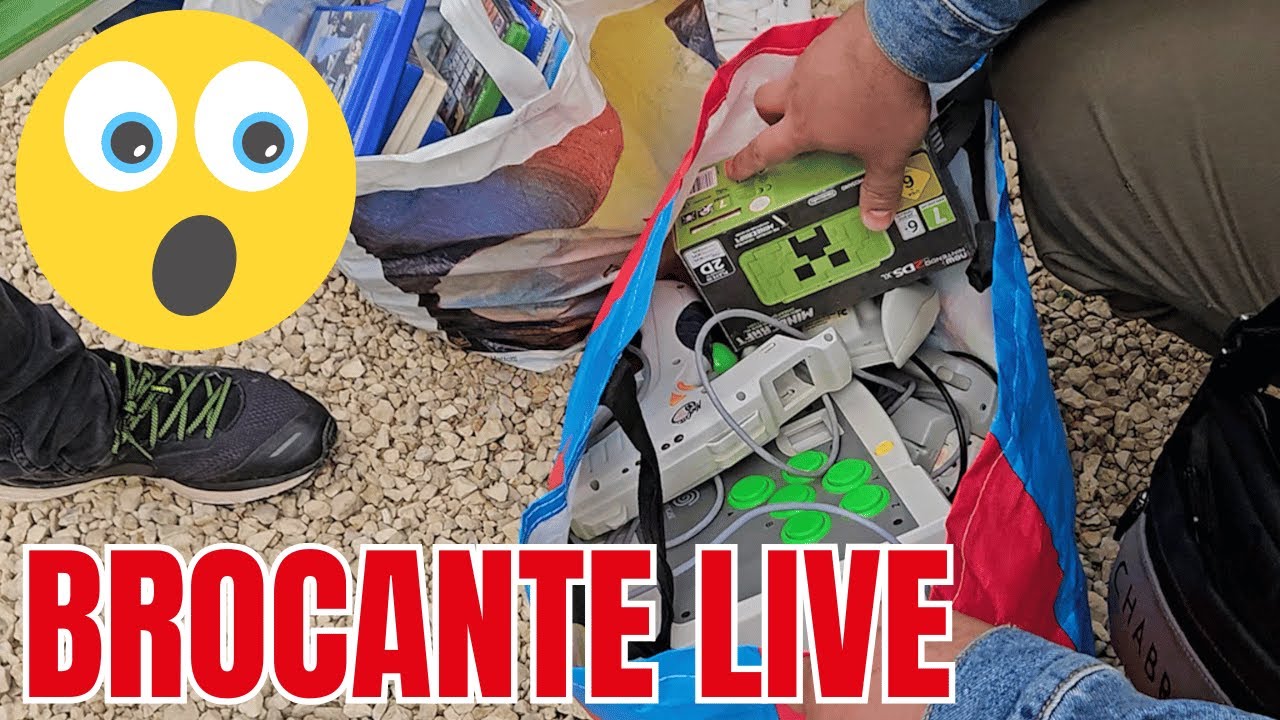 JE LOUPE DU LOURD !!!!! 😭😭😭 achat en brocante vide grenier