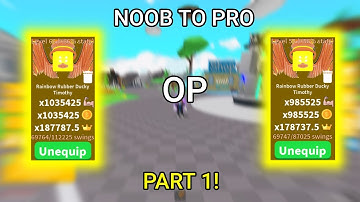 Getting far with OP Pets!!! - Noob To Pro Saber Simulator Part 1.