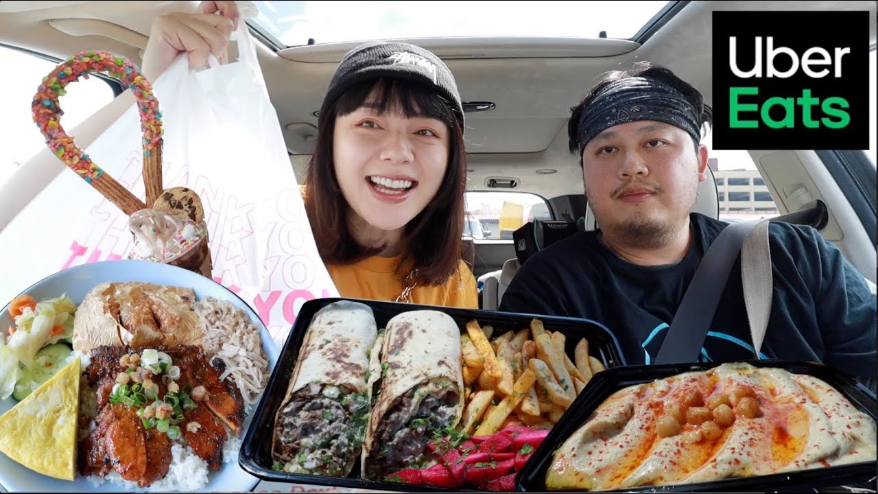 【Uber Eats 外送員偷吃客人點過的食物！】試吃網友留言指定的餐廳 縮圖