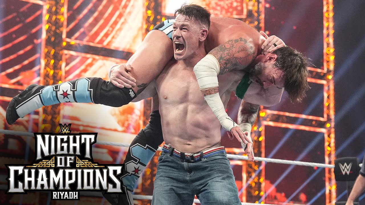 WWE ジョンシナ CMパンク サイン AEW John Cena vs. CM Punk | Undisputed WWE Championship Match