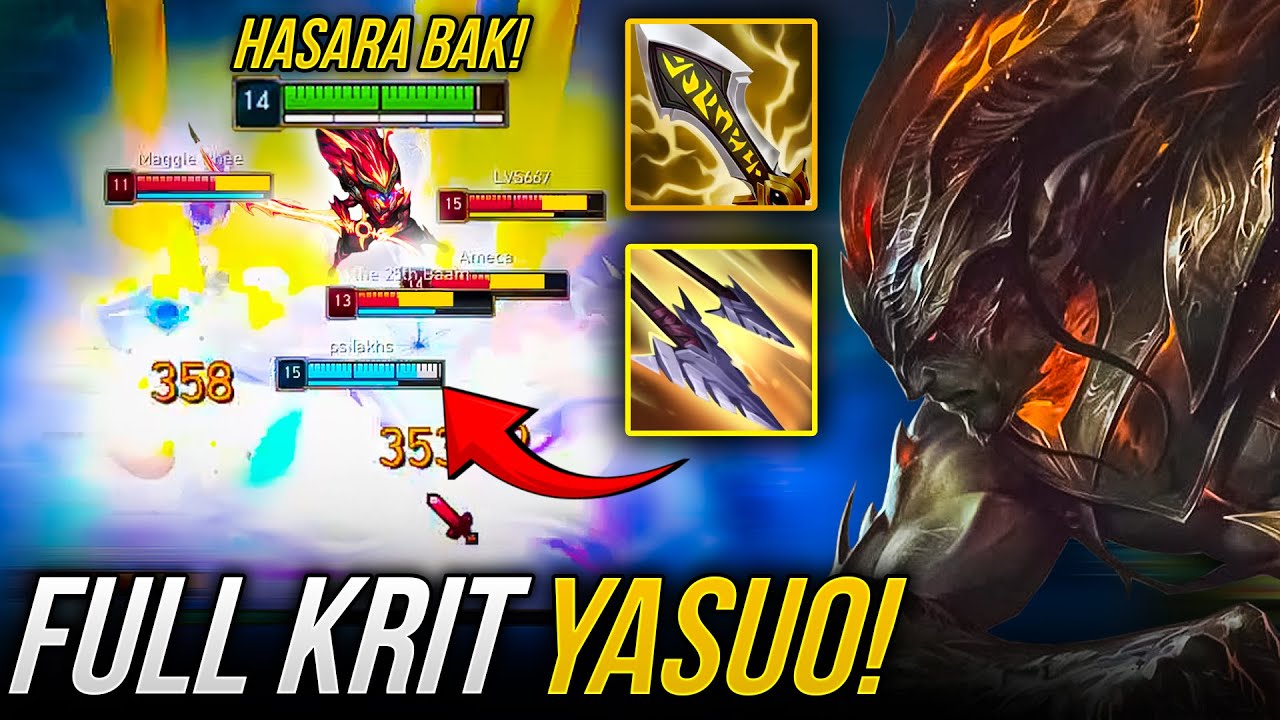 FULL KRİTİK YASUO İLE NEFES KESEN MAÇ ! LİMİT TESTİN DİBİNE VURDUK !