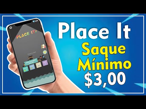 PLACE IT - NOVO APP COM SAQUE MÍNIMO DE $3 DÓLARES | 2020✔️