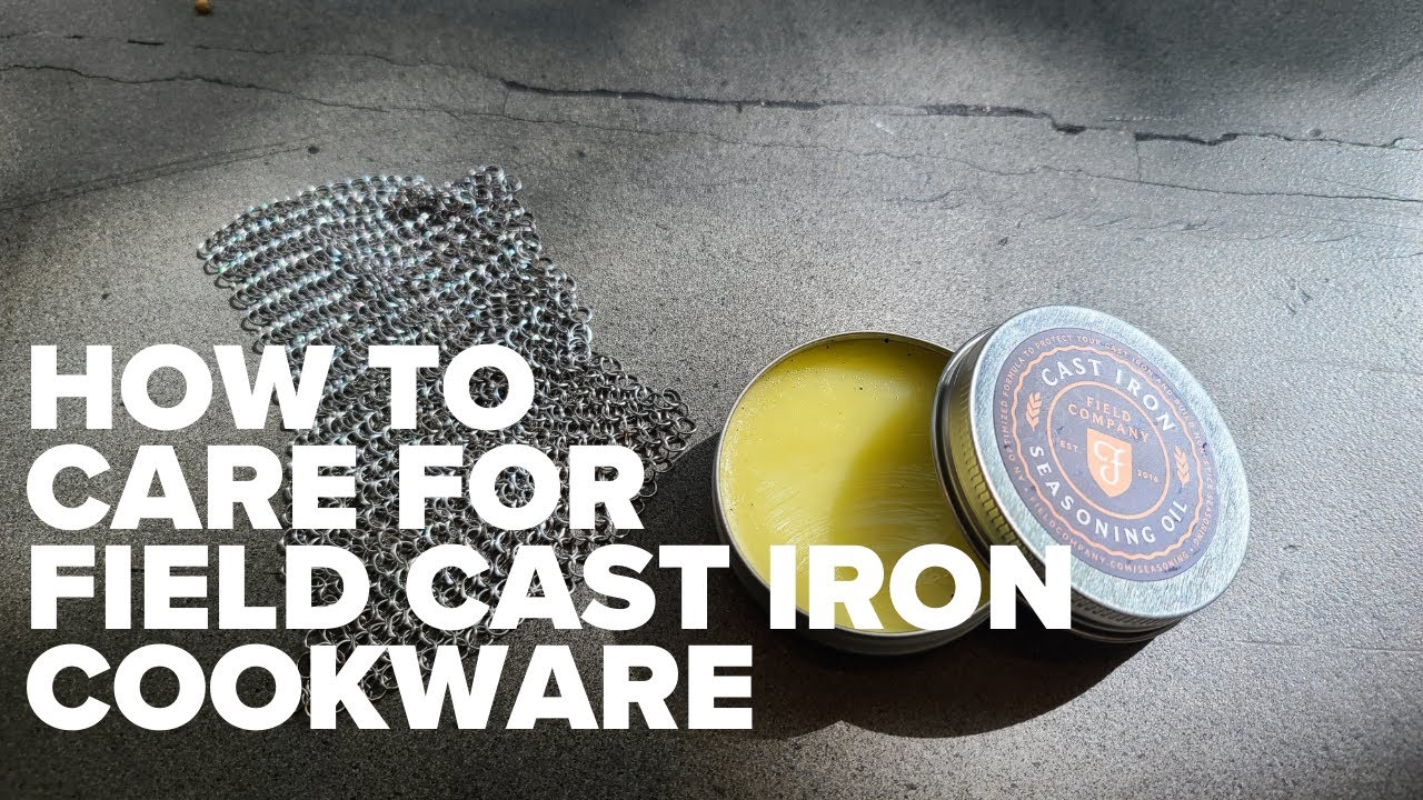 How to Season a Cast Iron Skillet – Field Company