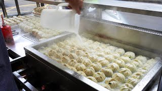 Taiwanese Street Food  SteamFried Baozi  Taiwan Food